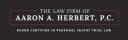 The Law Firm of Aaron A. Herbert, P.C. logo